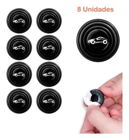 Pack de 8 Silenciadores para puertas de Carro